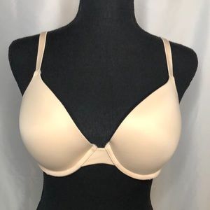 PINK Victoria’s Secret Wear Everywhere nude colored push up bra. Size 34 D.